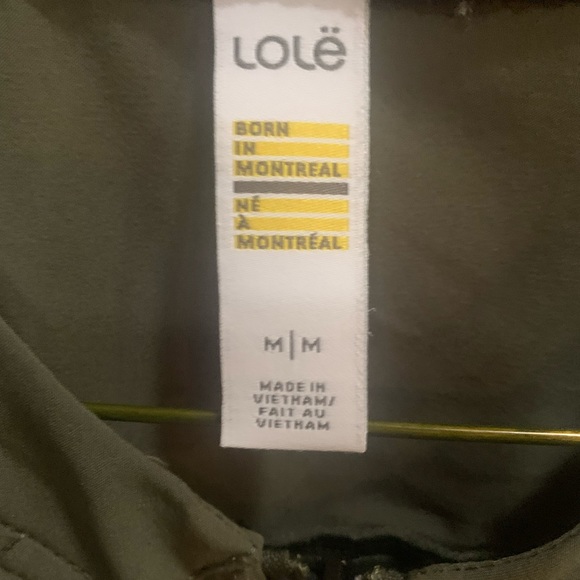 Lole ‘Sabrina’ army green lightweight activewear jacket - Picture 6 of 9